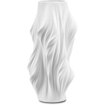 Currey & Co. - Yin Large White Vase - 1200-0520