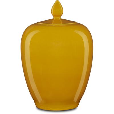 Currey & Co. - Imperial Yellow Ginger Jar - 1200-0579