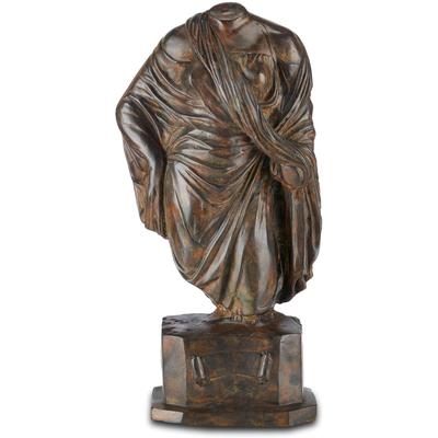 Currey & Co. - Greek Female Torso Bronze - 1200-0599