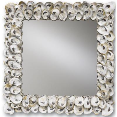 Currey & Co. - Oyster Shell Mirror - 1348