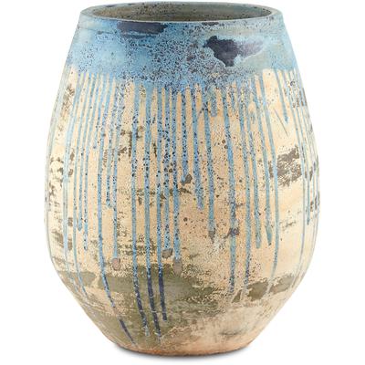 Currey & Co. - Sicilia Large Blue Planter - 2200-0006