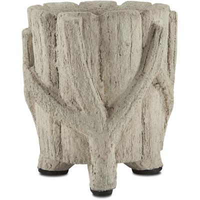 Currey & Co. - Faux Bois Extra Small Planter - 2200-0021