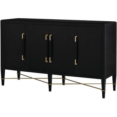 Currey & Co. - Verona Black Sideboard - 3000-0037