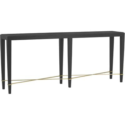 Currey & Co. - Verona Black Console Table - 3000-0097