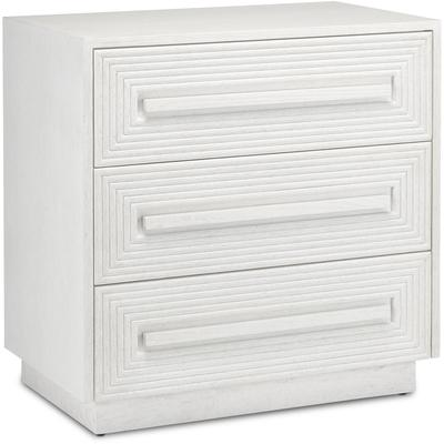 Currey & Co. - Morombe White Chest - 3000-0150