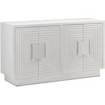 Currey & Co. - Morombe White Cabinet - 3000-0151