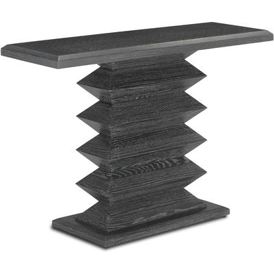 Currey & Co. - Sayan Black Console Table - 3000-0163