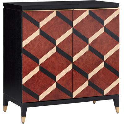 Currey & Co. - Sergio Bar Cabinet - 3000-0206