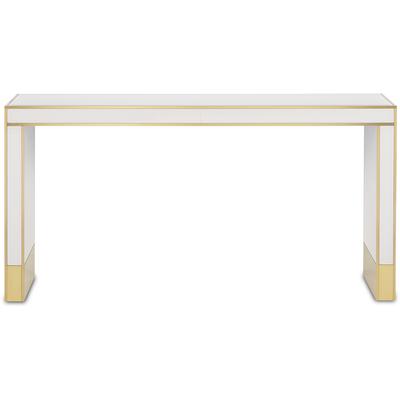 Currey & Co. - Arden Ivory Console Table - 3000-0209