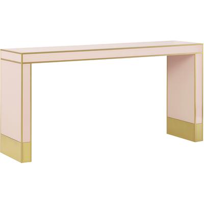 Currey & Co. - Arden Pink Console Table - 3000-0210