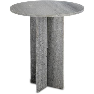 Currey & Co. - Harmon Gray Accent Table - 3000-0221