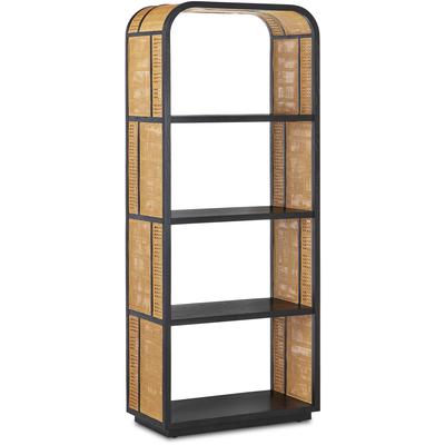 Currey & Co. - Anisa Black Etagere - 3000-0229