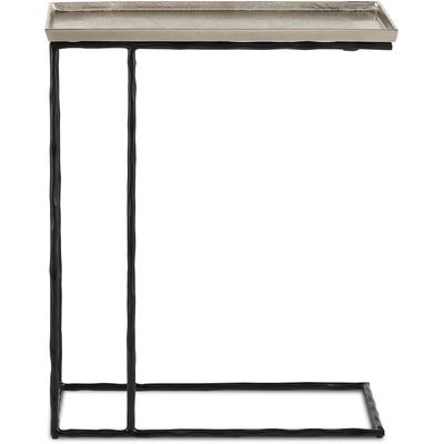 Currey & Co. - Boyles Silver C Table - 4000-0134