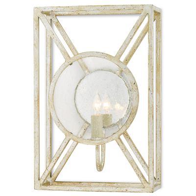 Currey & Co. - Beckmore Silver Wall Sconce - 5000-0023