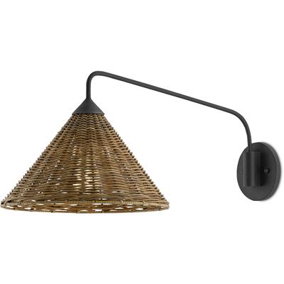 Currey & Co. - Basket Swing Arm Sconce - 5000-0139