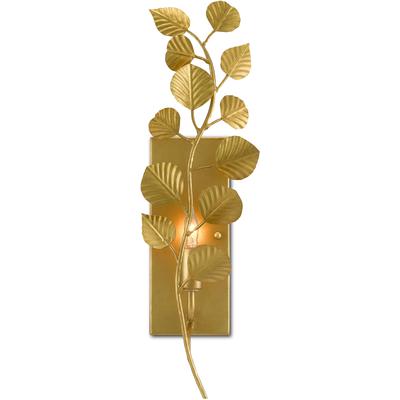 Currey & Co. - Golden Eucalyptus Wall Sconce - 5000-0189