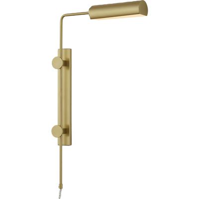 Currey & Co. - Satire Brass Swing-Arm Wall Sconce - 5000-0201