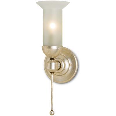 Currey & Co. - Pristine Silver Wall Sconce - 5117