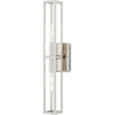 Currey & Co. - Bergen Nickel Wall Sconce - 5800-0020