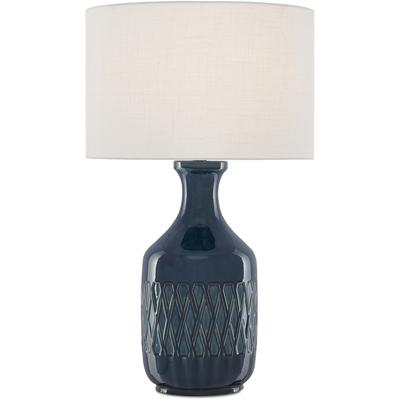 Currey & Co. - Samba Blue Table Lamp - 6000-0515