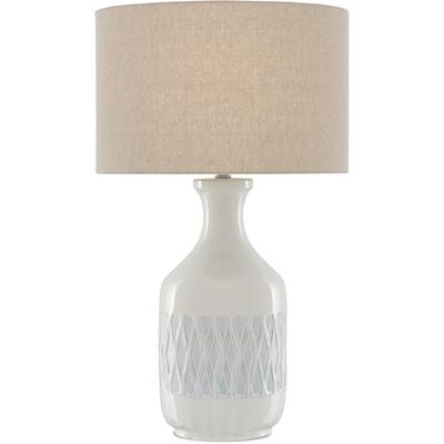 Currey & Co. - Samba White Table Lamp - 6000-0516