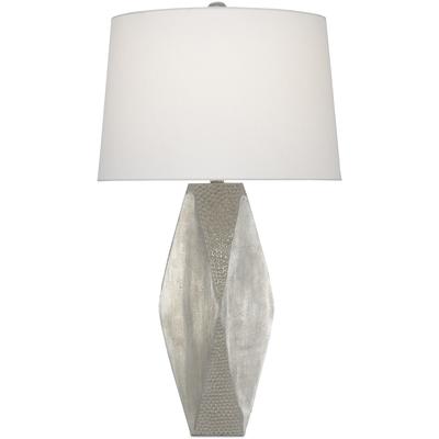 Currey & Co. - Zabrine Nickel Table Lamp - 6000-0533