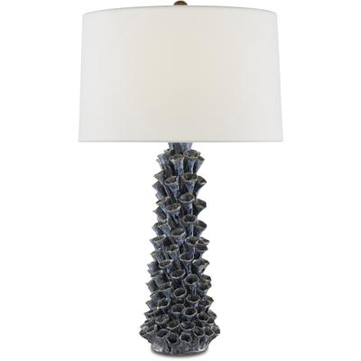 Currey & Co. - Sunken Blue Table Lamp - 6000-0683