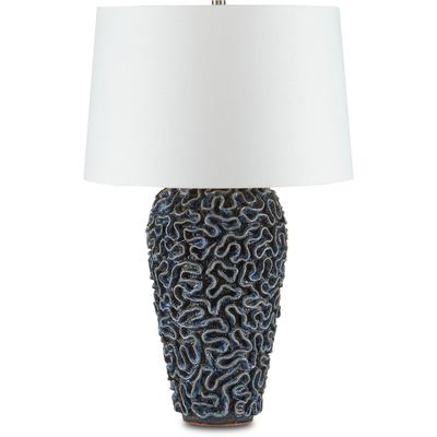 Currey & Co. - Milos Blue Table Lamp - 6000-0745