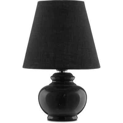 Currey & Co. - Piccolo Black Mini Table Lamp - 6000-0807