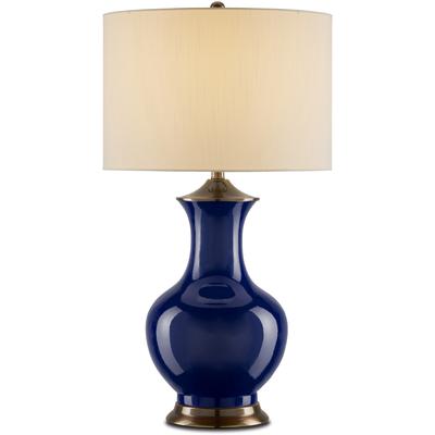 Currey & Co. - Lilou Blue Table Lamp - 6000-0841