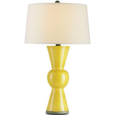 Currey & Co. - Upbeat Yellow Table Lamp - 6382