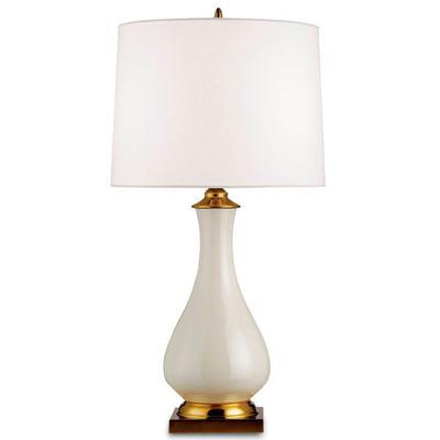 Currey & Co. - Lynton Cream Table Lamp - 6425