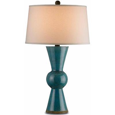 Currey & Co. - Upbeat Teal Table Lamp - 6896