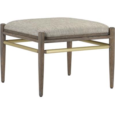 Currey & Co. - Visby Calcutta Pepper Ottoman - 7000-0282