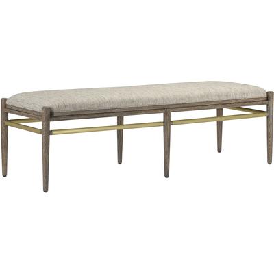 Currey & Co. - Visby Calcutta Pepper Bench - 7000-0302