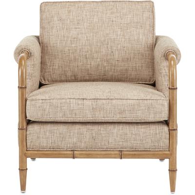 Currey & Co. - Merle Finn Safari Chair - 7000-0602