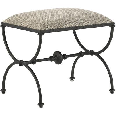 Currey & Co. - Agora Peppercorn Ottoman - 7000-0992