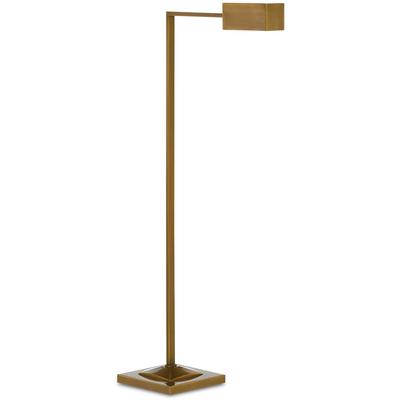 Currey & Co. - Ruxley Brass Floor Lamp - 8000-0025