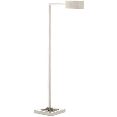 Currey & Co. - Ruxley Nickel Floor Lamp - 8000-0026