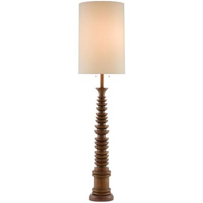 Currey & Co. - Malayan Floor Lamp - 8000-0034