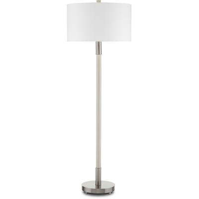 Currey & Co. - Bravo Gray Floor Lamp - 8000-0096