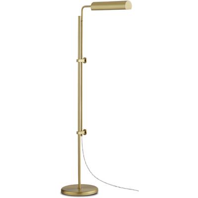 Currey & Co. - Satire Brass Floor Lamp - 8000-0113