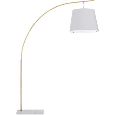 Currey & Co. - Cloister Brass Large Floor Lamp - 8000-0125