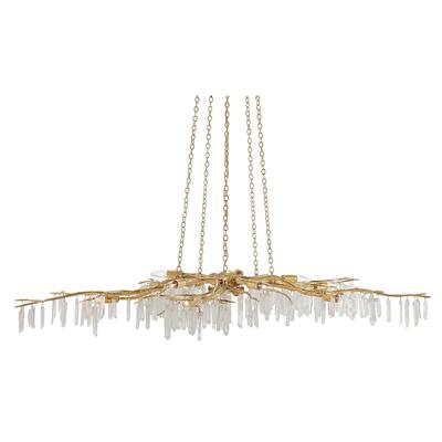 Currey & Co. - Forest Light Gold Chandelier - 9000-0040