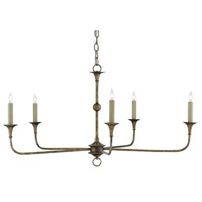 Currey & Co. - Nottaway Bronze Small Chandelier - 9000-0143