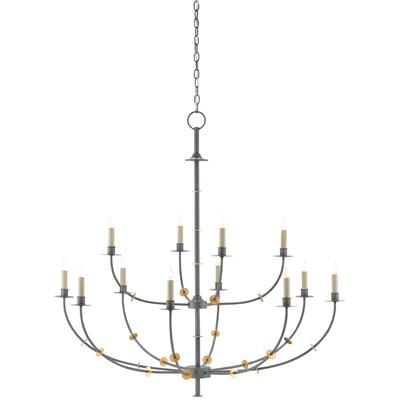 Currey & Co. - Balladier Chandelier - 9000-0331