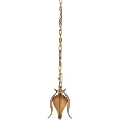 Currey & Co. - Iota Brass Pendant - 9000-0347