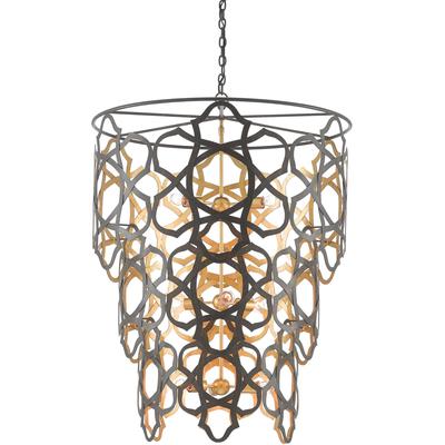 Currey & Co. - Mauresque Chandelier - 9000-0381