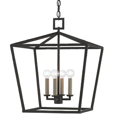 Currey & Co. - Denison Black Medium Lantern - 9000-0455