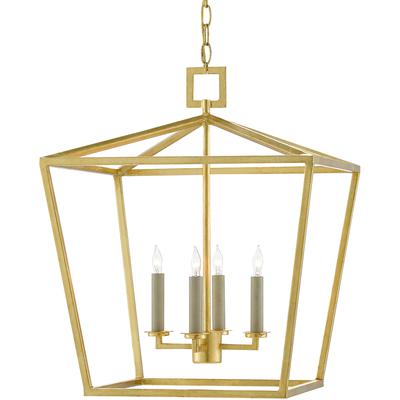 Currey & Co. - Denison Gold Medium Lantern - 9000-0457